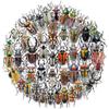 50 PET Serie Insectos Serie Escarabajos Pegatinas DIY Regalo de Vacaciones Funda para Teléfono Equipaje Pegatinas Decorativas