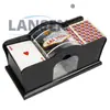 Barajador de Cartas Manual de Manivela, Barajador de Cartas de Póker, Máquina Manual para Barajar y Repartir Cartas, Separador de Cartas para Texas Hold'Em, Máquina Barajadora de Cartas, Tres Reinos