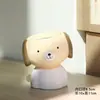 Celebridad de internet escritorio caricatura oso cabeza torcida muñeco transpirable pintado cerámica planta suculenta maceta pequeña interior decoración del hogar