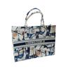 Bolsa de mano de fieltro al por mayor, en stock, gruesa, de gran capacidad, para regalo de mano, bolso de mano informal con estampado creativo.
