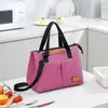 Bolso de hombro triangular, bolso cruzado, bolsa de almuerzo térmica, neceser, bolsa de aseo, lonchera de picnic y bolsa de hielo para mantener los alimentos frescos