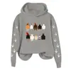 Sudaderas de Navidad para Mujer Lindas Feliz Navidad Tallas Grandes S Negras