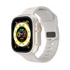Para Apple Watch 123456789 Generación Ultra King Kong Hebilla Cuadrada Correa de Silicona Deportiva para Reloj
