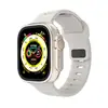 Para Apple Watch 123456789 Geração Ultra King Kong Fivela Quadrada Pulseira de Relógio Esportiva de Silicone