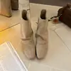 Botas Martin Versátiles de Estilo Británico Cómodas con Pliegues para Mujer Petites Moda 2026 Botas con Tacón de Cuña Nuevas que Aumentan la Altura Interior Botas Cortas Mujer