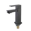 Grifo de lavabo cuadrado de aleación de zinc transfronterizo de África y América del Sur, grifo de lavabo de un solo agua fría, grifo de lavabo de un solo agua fría