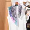Pañuelos de Seda Refrescantes de Primavera y Verano, Pañuelos Finos y Versátiles para el Cuello, Pañuelos Suaves para Combinar con Vestidos y Camisas