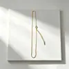 Colar versátil, corrente em formato de O nas cores dourado e aço, corrente de lábios, disponível para atacado em peças únicas, com descontos para compras em grande quantidade. Não perca!