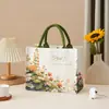Bolsa de lona personalizada con logo para publicidad, bolsa de compras de algodón grande y personalizada para el hombro
