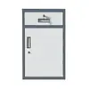Gabinete de Archivo de Acero Gabinete Pequeño de Chapa de Hierro con Cerradura Almacenamiento Doméstico junto a la Cama Gabinete Móvil Cajón de Oficina Gabinete Bajo Almacenamiento