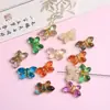 Miçangas de Vidro Tcheco Cor Mista Pássaro Flor de Ameixa Contas Espaçadoras Feitas à Mão DIY Pulseira Colar Contas Soltas Acessórios de Joias Atacado