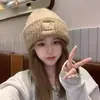 Gorro Tejido Big Head Wai para Niños, Otoño e Invierno, Holgado, Cálido, Cara Grande Cara Pequeña