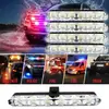 Lámpara estroboscópica de red para coche de fábrica, control remoto por cable, un arrastre para cuatro, 6 LED * 4 clips, luz de advertencia de carril estroboscópica