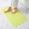 Alfombra Antideslizante para Baño Transfronteriza Ventosa Alfombra de Piso Pvc Inodoro Baño Ducha Bañera Alfombra para Pies Absorbe Agua