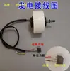 Generador sin escobillas NIDEC Experimento de generación de energía DIY Aerogenerador sin escobillas Generador hidroeléctrico de manivela