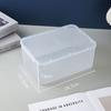 Recipiente Plástico Transparente PP 3100 Caixa de Armazenamento com Tampa Grande Capacidade Diversos Cozinha Geladeira Caixa de Armazenamento Espessada