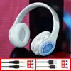 Fone de Ouvido Bluetooth Luminous Sem Fio Headset Bluetooth 5.0 Cartão Dobrável Subwoofer B39