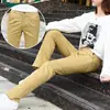 Pantalones casuales elegantes hechos a medida para el trabajo, nuevos de primavera/otoño, de cintura alta, rectos, corte ajustado, modernos, versátiles, pantalones de trabajo