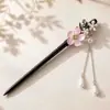 Horquilla de estilo antiguo, nueva horquilla de imitación de ébano estilo chino, accesorio para el cabello Hanfu, accesorio para recogido, horquilla de cheongsam, regalo de joyería para mujeres
