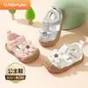 Wei Jun Yi Sandalias de Pie para Bebé Niña Verano Suela Suave Antideslizantes Zapatos de Princesa Zapatos de Bebé Sandalias para Niña Zapatos Funcionales