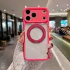 Capa de Celular com Suporte Magnético Ip17 Anel Magnético Forte Suporta Carregamento Sem Fio Rotativo 360 Uso Duplo Desktop Carro