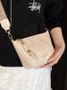 Estilo Retrô Francês Nicho Simples Alça Larga Bolsa Dumpling Moda Feminina Versátil Estilo Ocidental Casual Simples Bolsa Transversal