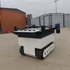 Chasis de Oruga Controlado Remotamente Eléctrico Robot Parker Módulo Empuje-Tire Elevación para Transporte de Herramientas de Taller