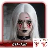 2025 Novos Adesivos de Tatuagem de Halloween Transfronteiriços Adesivos de Cicatriz para Rosto à Prova d'Água Adesivos de Cicatriz Engraçados de Terror de Halloween