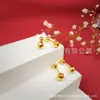Venta al por mayor de joyería nuevo fundición redonda multi-corte pendientes acero de titanio joyería de comercio exterior AliExpress nuevos pendientes populares
