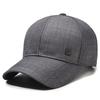 Novo Chapéu Boné Preto Masculino de Meia-Idade Estilo Coreano All-match Primavera e Verão Boné de Beisebol Ao Ar Livre Casual Chapéu de Sol para Homens