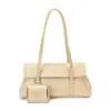 Bolso de axila de gran capacidad estilo coreano para mujer, nueva colección principios de otoño 2026, bolso de hombro simple y elegante para el trabajo y los desplazamientos, con un alto atractivo estético