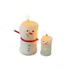 Velas Perfumadas Creativas de Muñeco de Nieve, Pequeños Regalos de Navidad, Regalos de Cumpleaños, Recuerdos, Adornos Decorativos de Atmósfera para Escritorio