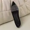 Zapatos Mary Jane de strass estilo francés, elegantes y versátiles, nueva colección otoño 2026, casuales y a la moda
