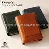 Cartera RFID antirrobo más vendida en Japón, hecha de piel de vaca de plena flor, con múltiples ranuras para tarjetas, un diseño universal y un cierre corto de cremallera, adecuada tanto para hombres como para mujeres