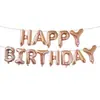 Globos de Letras Feliz Cumpleaños Globos de Feliz Cumpleaños para Niños Decoración de Fiesta de Cumpleaños Sensación de Alta Gama