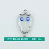 Al por mayor Creativo Doble Colgante Más Vendido Moda Collar Ojo Mágico y Ojo Maligno Gota de Aceite Colgante Joyería Accesorios DIY