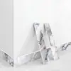 Linha de rodapé transfronteiriça autoadesiva espessa linha de pé adesivos de parede peitoril da janela linha de cintura imitação de azulejo cerâmico adesivos mármore decoração à prova d'água