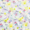 Algodão 40 peças tecido impresso atacado estilo coreano pequeno floral feito à mão floral pano mosquito-prova calças roupas infantis casa feminina popeline