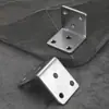 Código de Ángulo de Acero Laminado en Frío Engrosado Recto de Fábrica Tablero de Madera Mesa y Silla Gabinete Armario Conector de Fijación Ángulo Recto Capa Trenza