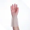 Novas luvas domésticas para lavar louça à prova de óleo, luvas de cozinha para lavar vegetais, curtas, bicolores, limpeza de casa, luvas de couro