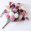 Flores Artificiales de Alta Gama Transfronterizas, Flores Falsas, Flores de Seda, Decoraciones para Sala de Estar, Flores de Mesa, Jarrones Decorativos, Ramos, Decoraciones Florales de Lujo Accesible