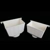 Pvc cubo de lluvia tubo de drenaje cubo de recolección de agua tubo de drenaje bajante de doble propósito accesorios 75-160 tubo de drenaje