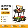 Estante de especias para encimera, estante multicapa para encimera de cocina, estante de almacenamiento para aceite, sal, salsa, vinagre, condimentos, estante de almacenamiento