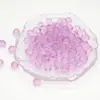 Cuentas Redondas de Vidrio Transparente Hielo Translúcido de 8 mm, Cuentas de Imitación de Cristal, Cuentas Sueltas para Pulseras Hechas a Mano, Accesorios de Joyería
