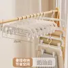 Percha para Pantalones para Uso en Casa, Pinza para Faldas sin Marcas con Pinzas para Colgar Pantalones y Faldas, Pinzas Especializadas Antideslizantes para Secado