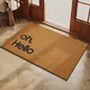 Felpudo de Puerta de Entrada de Gato de Dibujos Animados, Antideslizante, Resistente a Manchas, Fácil de Limpiar, Felpudo de Entrada, Felpudo de Bienvenida Lindo
