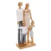 Estatueta Decorativa Nosso Lar 8,5cm x 4,5cm x 21cm Resina - Wolff