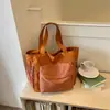 Bolsa Tote Ruien de Grande Capacidade 2026 Novo Estilo Tendência Simples Bolsa de Mão Moda Feminina Casual Bolsa de Ombro