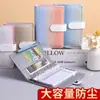 Cuaderno Macarrón Color Degradado Transfronterizo Carpeta A6 Bolsa con Cremallera Libro de Contabilidad de Presupuesto en Efectivo Personalizado Venta al por Mayor