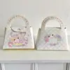 Mochila escolar con dibujos de animales para el Día del Niño, caja de dulces para la temporada de graduación, regalo de cumpleaños, regalo de mano para bebé, caja de regalo portátil de cartón